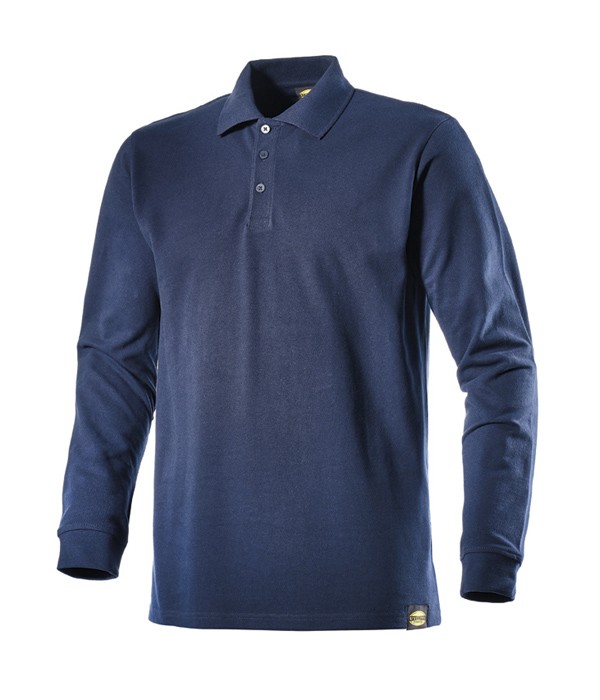 polo-atlantis-bleu-classique-diadora-taille-l