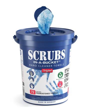 lingette nettoyante scrubs   pot de 72 pieces