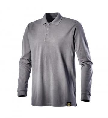 polo-atlantis-gris-metal-diadora