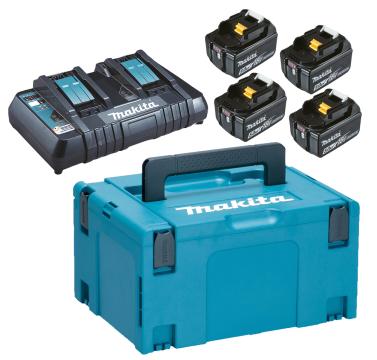pack-energie-makita-4-batteries-50-ah---chargeur-dc18rd