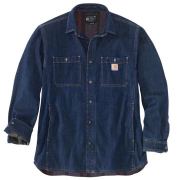chemise-denim-carhartt-doublee-polaire