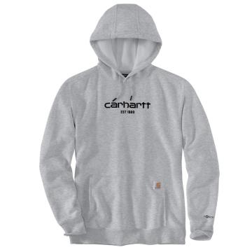 sweatshirt-a-capuche-graphic-carhartt-gris