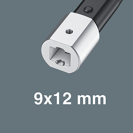 Clé à Douille à Fente Ouverte 9x12 Mm - Outil Pour Espaces étroits, Compatible 8-32 Mm - 6