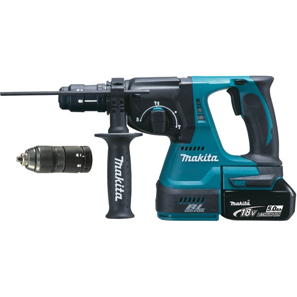 perfo-burineur-sans-fil-sds--makita-18v-dhr243rtj-2x50ah