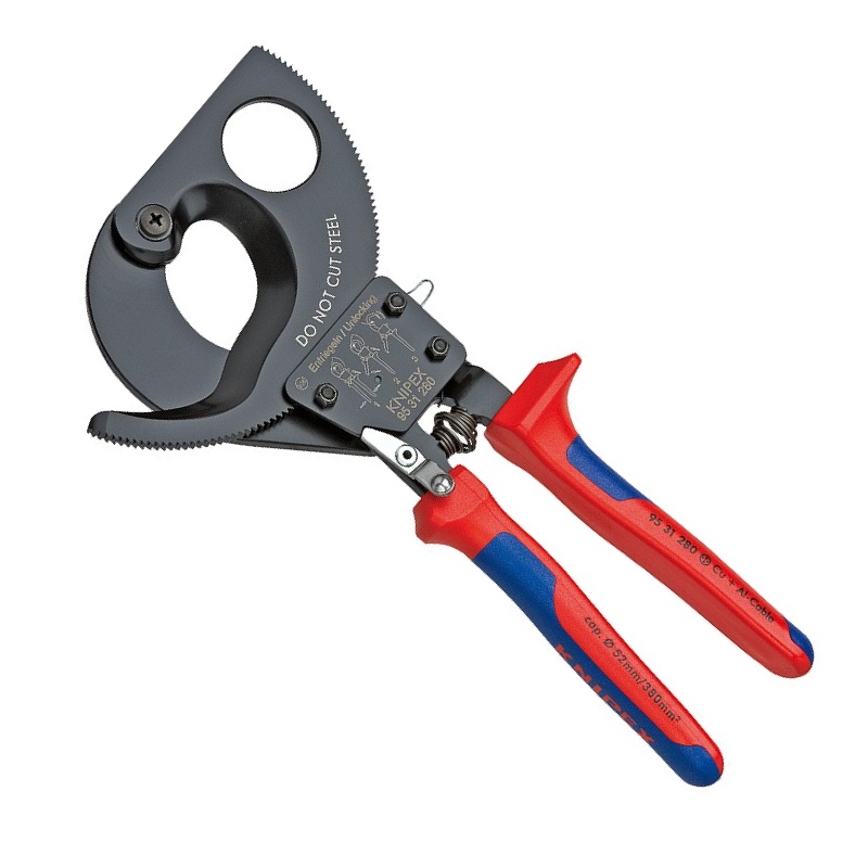 coupe-cable-a-cliquet-knipex-32-mm