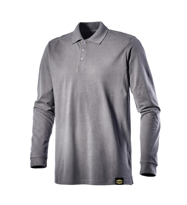 polo-atlantis-gris-metal-diadora