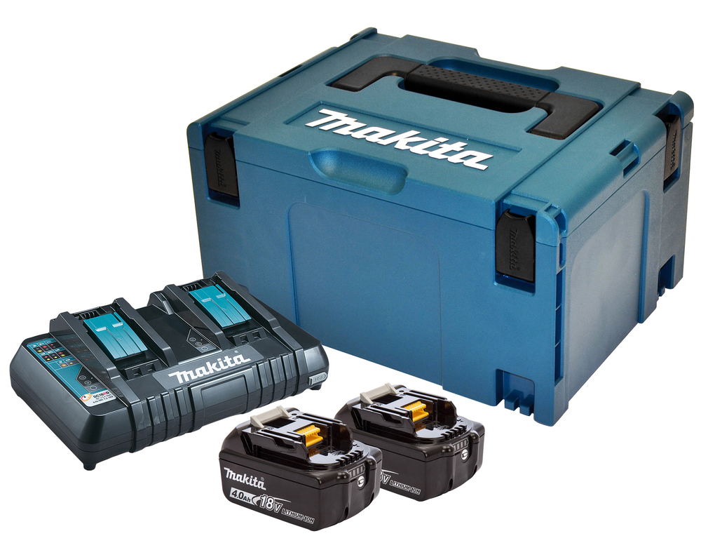 pack-energie-makita-2-batteries-40-ah---chargeur-dc18rd