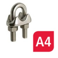 serre-cable-a-etrier-inox-a4