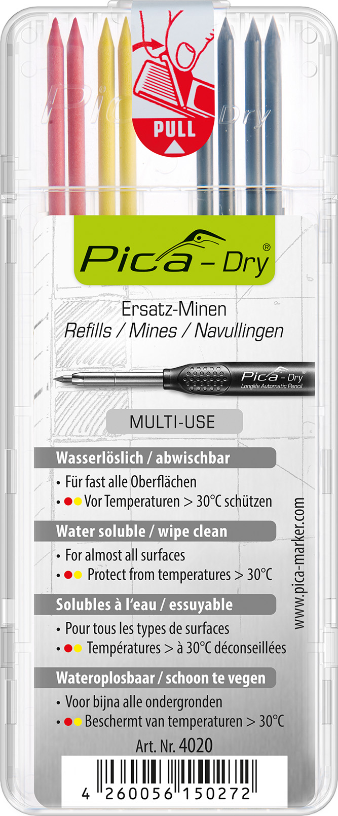 etui-de-8-mines-de-recharge-assorti-pica-dry