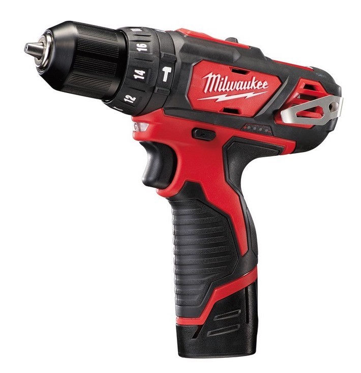 perceuse-agrave;-percussion-milwaukee-m12-bpd-202x-2x20ah