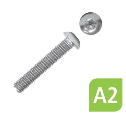 100-vis-metaux-tete-bombee-six-pans-creux-inox-a2-8-x-16-mm