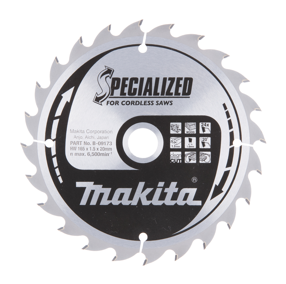 lame-de-scie-#039;#039;specialized#039;#039;-bois-165-mm---24-dents-makita