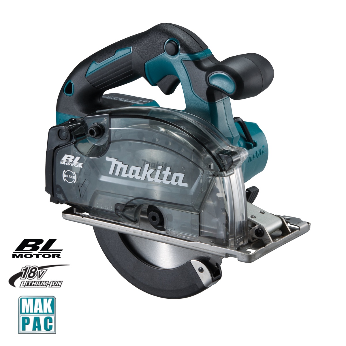 scie-circulaire-a-metaux-makita-18v-dcs553rtj-2x50ah
