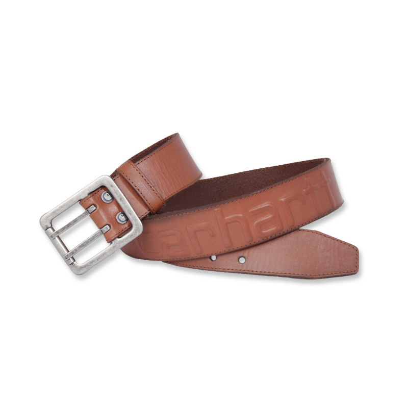 ceinture-cuir-double-ardillon-logo-carhartt-taille-42