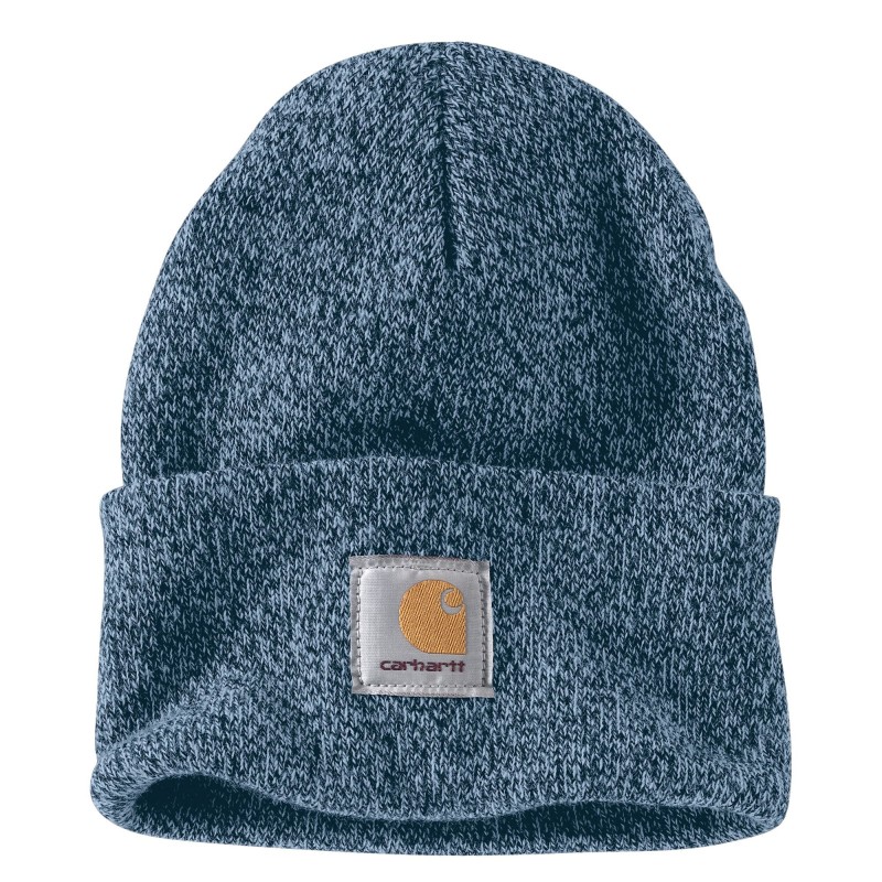 bonnet-watch-carhartt-bleu-chine