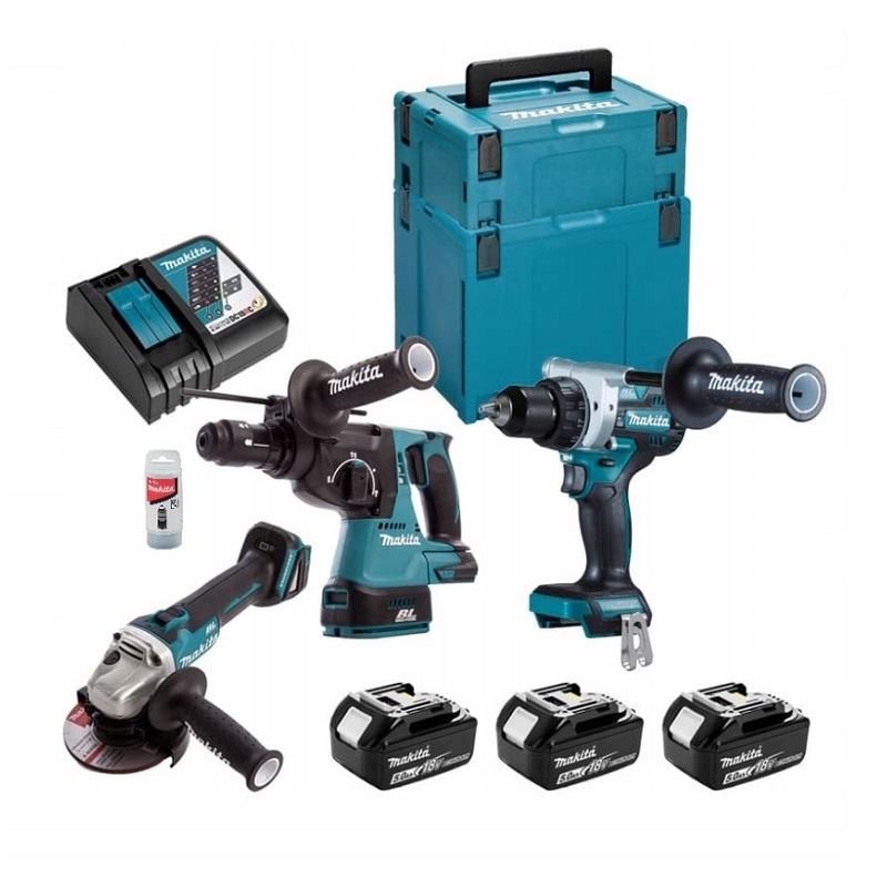 lot-de-3-machines-18v-li-ion-makita-dlx3157tj