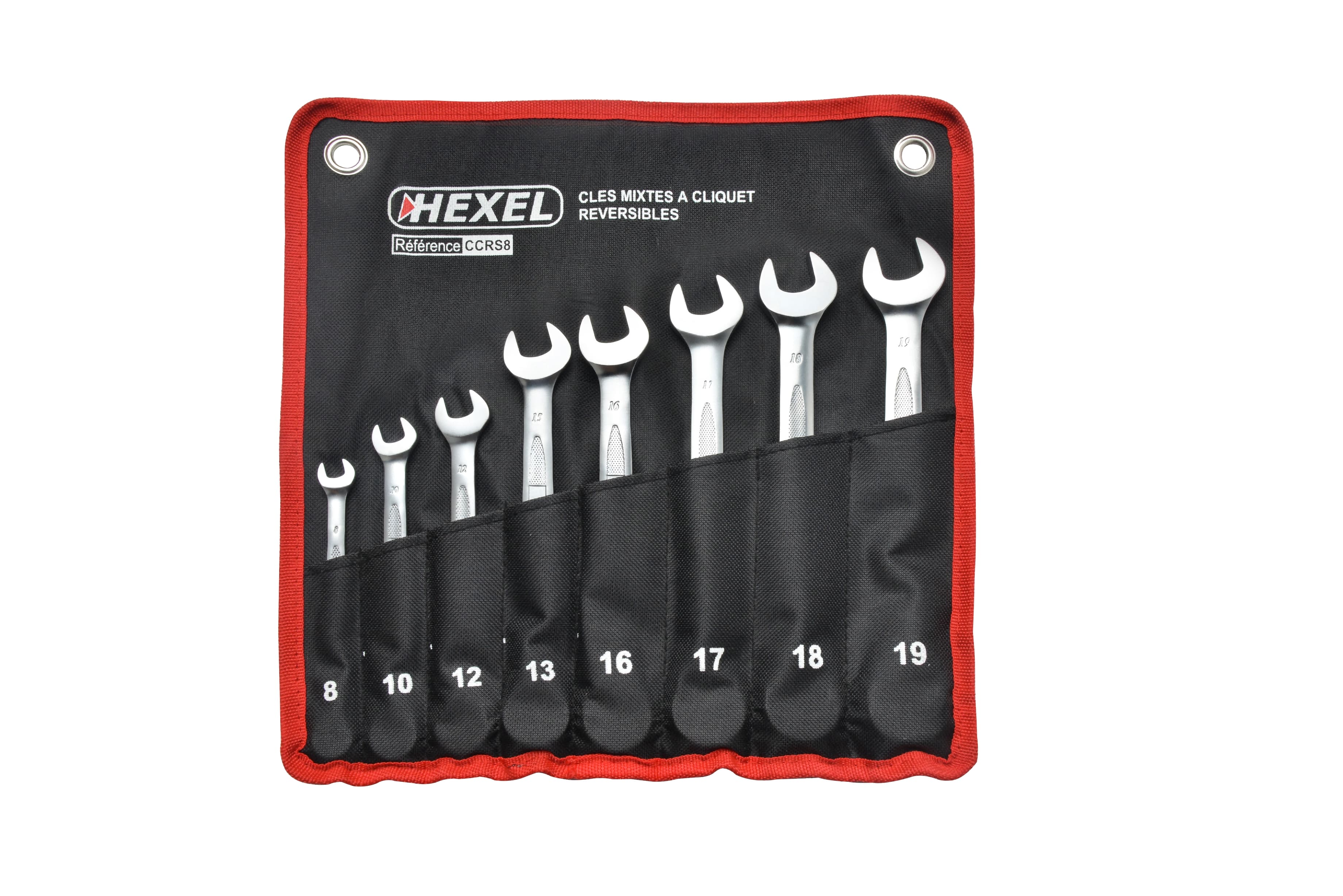 Bahco 111M/SH12 – Jeu De 12 Clés Mixtes 8 à 19 Mm – Qualité Pro Pour Mécanique Et Bricolage