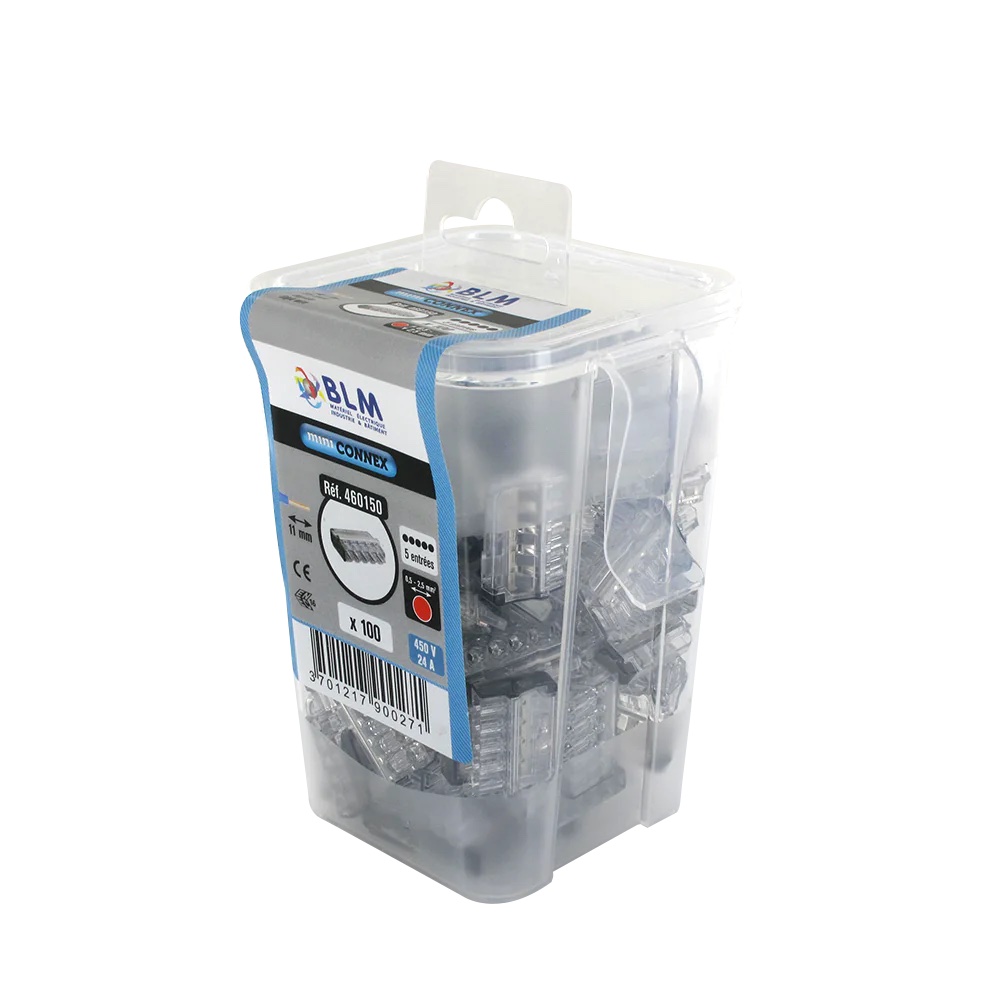 boite-de-100-bornes-mini-connex-5-entrees