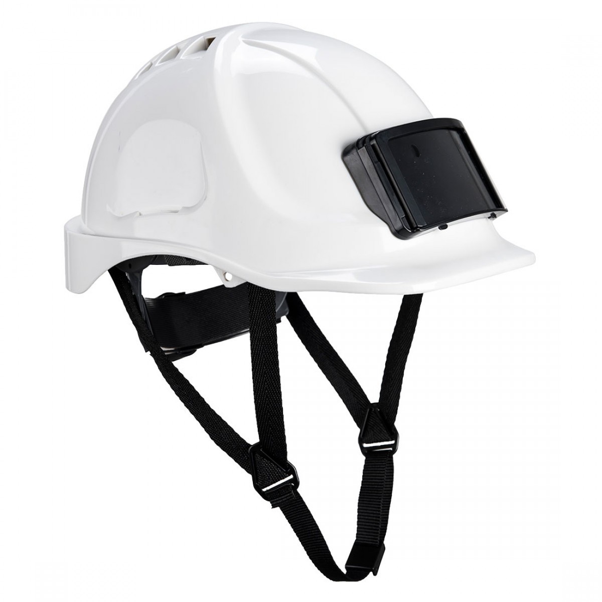 casque-chantier-avec-porte-badge-blanc