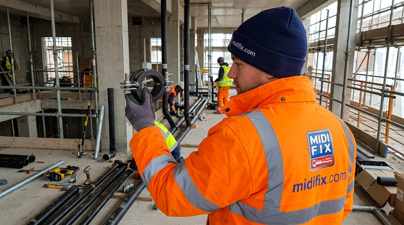 collier macrofix isole epdm nvent caddy