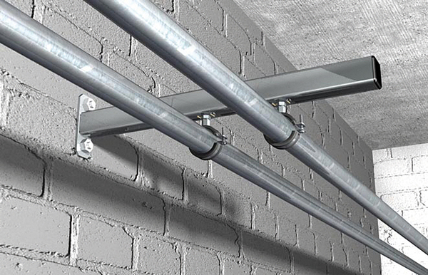 console strut 41x41 electro zingue
