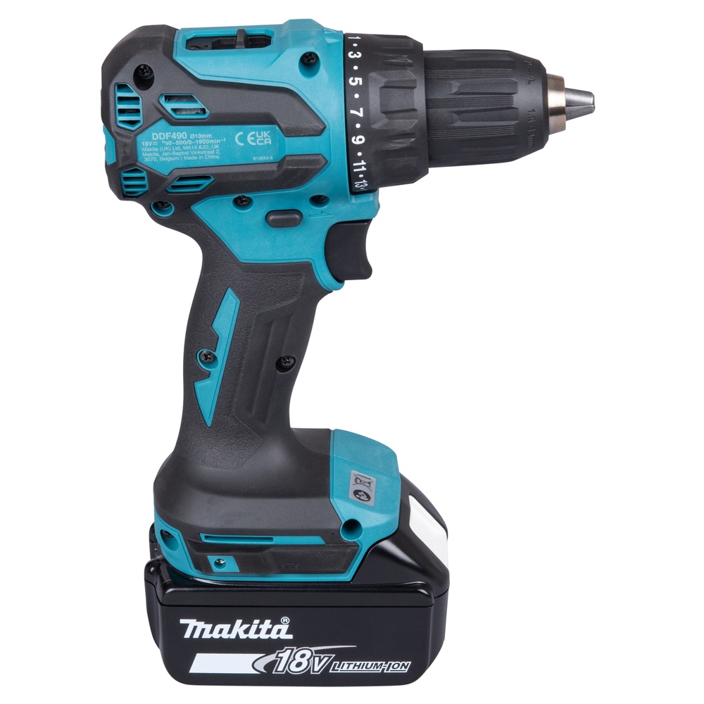 perceuse visseuse makita 18v ddf490rtj 2x50ah